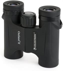 img 2 attached to 🔭 Celestron Outland X 8x25 Binoculars - Waterproof & Fogproof - High-quality Optics and BaK-4 Prisms - Protective Rubber Armoring 71340 Black