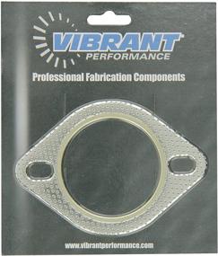 img 1 attached to Vibrant 2 Bolt Temperature Exhaust Gasket Motorcycle & Powersports