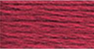 dmc stranded cotton six strand embroidery floss thread, dark dusty rose, 8.7-yard - 117-150 logo