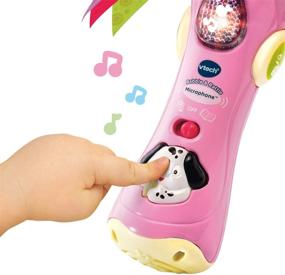 img 2 attached to VTech Baby Babble and Rattle Microphone - Exclusive Pink Edition on Amazon