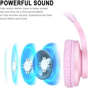 img 3 attached to 🎧 Pink DIWUER Gaming Headset - Xbox One, PS4, Nintendo Switch Compatible | Bass Surround, Noise Cancelling, Over Ear Headphones with Mic for Laptop PC & Smartphones - 3.5mm