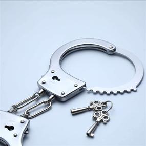 img 2 attached to KVEVU Cosplay Handcuffs - Accessory for Cosplay Handcuff Enthusiasts