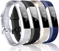 zerofire bands compatible with fitbit alta hr and fitbit alta (4 pack) wellness & relaxation for app-enabled activity trackers logo