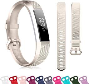 img 2 attached to ZEROFIRE Bands Compatible With Fitbit Alta HR And Fitbit Alta (4 Pack) Wellness & Relaxation for App-Enabled Activity Trackers