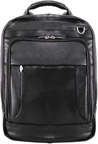 img 1 attached to 🎒 McKleinUSA Backpack: Sleek and Practical Black One Size Option"