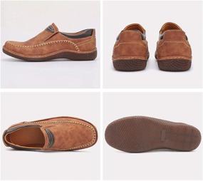 img 2 attached to CREPUSCOLO Loafers Breathable Comfort Numeric_8 Men's Shoes