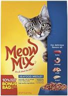 meow mix seafood medley 15 6 pound logo