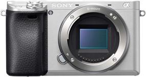 img 4 attached to 📷 Зеркальная камера Sony Alpha a6300 с видео 4K, сменным объективом APS-C, автофокусом, ЖК-экраном 3 дюйма и креплением E Mount - серебристого цвета (только корпус)