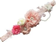 pregnant wedding bridal applique maternity women's accessories for belts logo