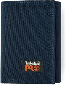 img 4 attached to 👝 Timberland PRO Cordura Velcro Trifold Wallet: Optimized for Men's Accessories, Card Cases & Money Organizers