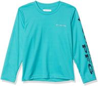 👕 stay comfortable and stylish with columbia terminal tackle sleeve vivid boys' clothing logo