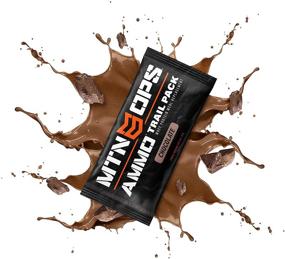 img 2 attached to 🍫 MTN OPS Ammo Chocolate Protein Meal Replacement Powder - Trail Packs (20 Servings)