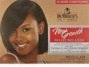 img 4 attached to 🔥 Dr. Miracle's New Growth ThermaCare Intensive No-Lye Relaxer Regular Kit