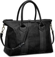 👜 s zone satchels handbags: ideal women's shoulder crossbody handbags & wallets in stylish satchel designs logo