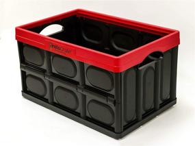 img 1 attached to 📦 12 Gallon Red/Black Collapsible Storage Container by GreenMade - InstaCrate