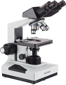 img 3 attached to 🔬 AmScope B490B Compound Binocular Microscope: High-Resolution Optics, 40X-2000X Magnification, Brightfield Illumination, Anti-Mold, and More