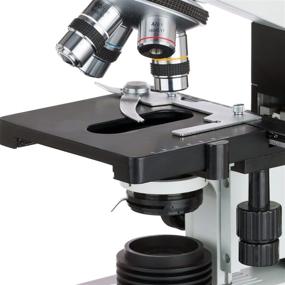 img 2 attached to 🔬 AmScope B490B Compound Binocular Microscope: High-Resolution Optics, 40X-2000X Magnification, Brightfield Illumination, Anti-Mold, and More