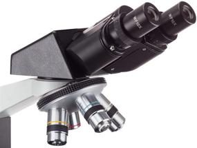 img 1 attached to 🔬 AmScope B490B Compound Binocular Microscope: High-Resolution Optics, 40X-2000X Magnification, Brightfield Illumination, Anti-Mold, and More