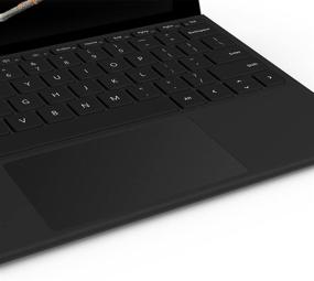 img 1 attached to 💼 Enhanced Microsoft Surface Go Type Cover in Sleek Black for Optimal Performance