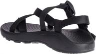 👣 chaco men's z cloud solid sandal logo