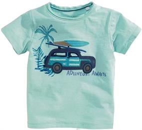 img 3 attached to 👕 Clothes Sleeve T-Shirt Toddler Outfits for Boys: Clothing Sets and More
