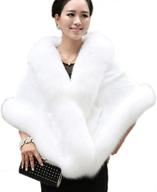 💍 stunning wedding cloak for women: roniky's elegant evening accessories in scarves & wraps logo