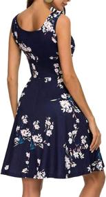 img 1 attached to FENSACE Hawaiian Summer Sundress Floral 81 Women's Clothing