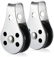 lixada stainless pulley blocks trolley logo