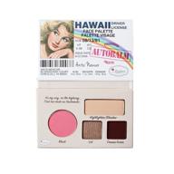 🌺 thebalm auto balm makeup palette, hawaii edition, 0.15 oz. logo