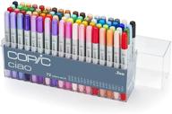 🎨 copic premium artist markers - 72 color set a for intermediate level artists: enhance your artwork! logo