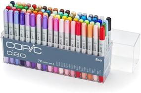 img 4 attached to 🎨 Copic Premium Artist Markers - 72 Color Set A for Intermediate Level Artists: Enhance your Artwork!