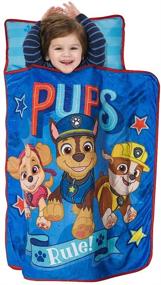 img 2 attached to 🐾 Cozy Nickelodeon Paw Patrol Toddler Nap Mat: Perfect for Playtime and Snoozing!