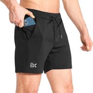 🏋️ brokig men's lightweight gym shorts with pockets - quick dry running athletic workout shorts for men: boost your fitness performance! логотип