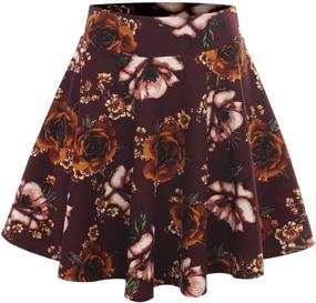 img 4 attached to 👗 Ultimate Stretchy X Large Women's Skirts: Versatile Patterns for Fashion-forward Ladies