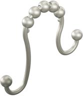 🚿 moen sr2201bn shower curtain rings (12-pack) - elegant brushed nickel finish for stylish bathroom décor logo