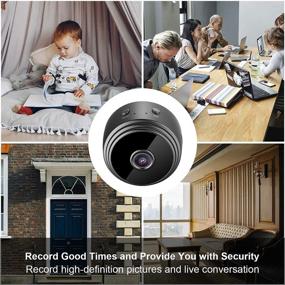 img 2 attached to 📷 1080P Mini WiFi Spy Camera - Wireless Hidden Spy Cam with Audio and Video Recording, Live Feed, Night Vision, Motion Detection, and Upgraded Phone APP (2021)
