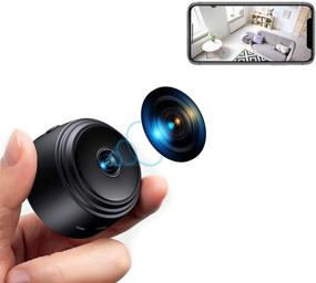 img 4 attached to 📷 1080P Mini WiFi Spy Camera - Wireless Hidden Spy Cam with Audio and Video Recording, Live Feed, Night Vision, Motion Detection, and Upgraded Phone APP (2021)