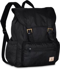 img 2 attached to EVEREST BP500 BK Everest Stylish Rucksack Backpacks in Casual Daypacks