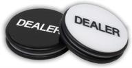 🎰 da vinci casino grade pro dealer button puck - large 3 inch double sided логотип