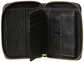 img 1 attached to RFID Blocking Bifold Zipper Wallet