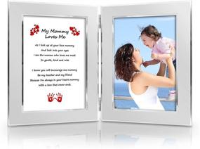 img 2 attached to Heartfelt Gifts: Perfect Gift for Mothers from Daughters, Sons, and Babies. Includes Christmas Card, Birthday Card, New Mom Surprise. Ideal Mommy & Me Gift. Enchanting Poem + Cherished Photo = Personalized Poetry Gift