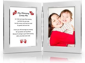 img 1 attached to Heartfelt Gifts: Perfect Gift for Mothers from Daughters, Sons, and Babies. Includes Christmas Card, Birthday Card, New Mom Surprise. Ideal Mommy & Me Gift. Enchanting Poem + Cherished Photo = Personalized Poetry Gift