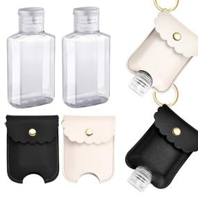 img 4 attached to Plastic Bottles Keychain Carriers Reusable