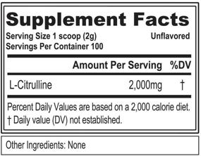 img 2 attached to 💪 Evlution Nutrition L-Citrulline2000: Премиум порошок цитруллина для максимальной силы мышц и васкулярности - изысканный усилитель NO (100 порций)