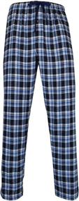 img 2 attached to Classical Sleepwear Cotton Flannel Pajama Men's Clothing