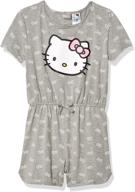hello kitty girls romper heather girls' clothing for jumpsuits & rompers logo
