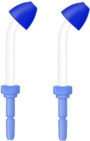 img 4 attached to 💦 2 Pack of Replacement Tips for Waterpik Nasal Irrigator - Compatible with WP-100, WP-450, WP-250, WP-300, WP-660, and WP-900