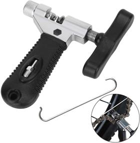 img 3 attached to 🔧 Oumers Bike Chain Tool + Chain Checker: 2-in-1 Universal Bicycle Chain Repair Tool and Bike Chain Splitter Cutter Breaker with Chain Wear Indicator for 7, 8, 9, 10 Speed Chain Link Maintenance