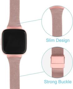 img 2 attached to IEOVIEE Compatible Stainless Replacement Wristband