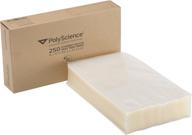 🛍️ polyscience culinary chamber vacuum bags, 6x10 inches, transparent, pack of 250 логотип